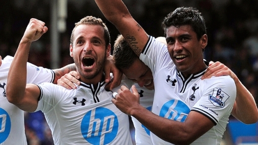 Soldado e Paulinho são as novas esperanças de gols do Tottenham (Foto: Getty images)